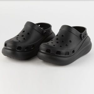 Black CROCS Classic Crush Clog